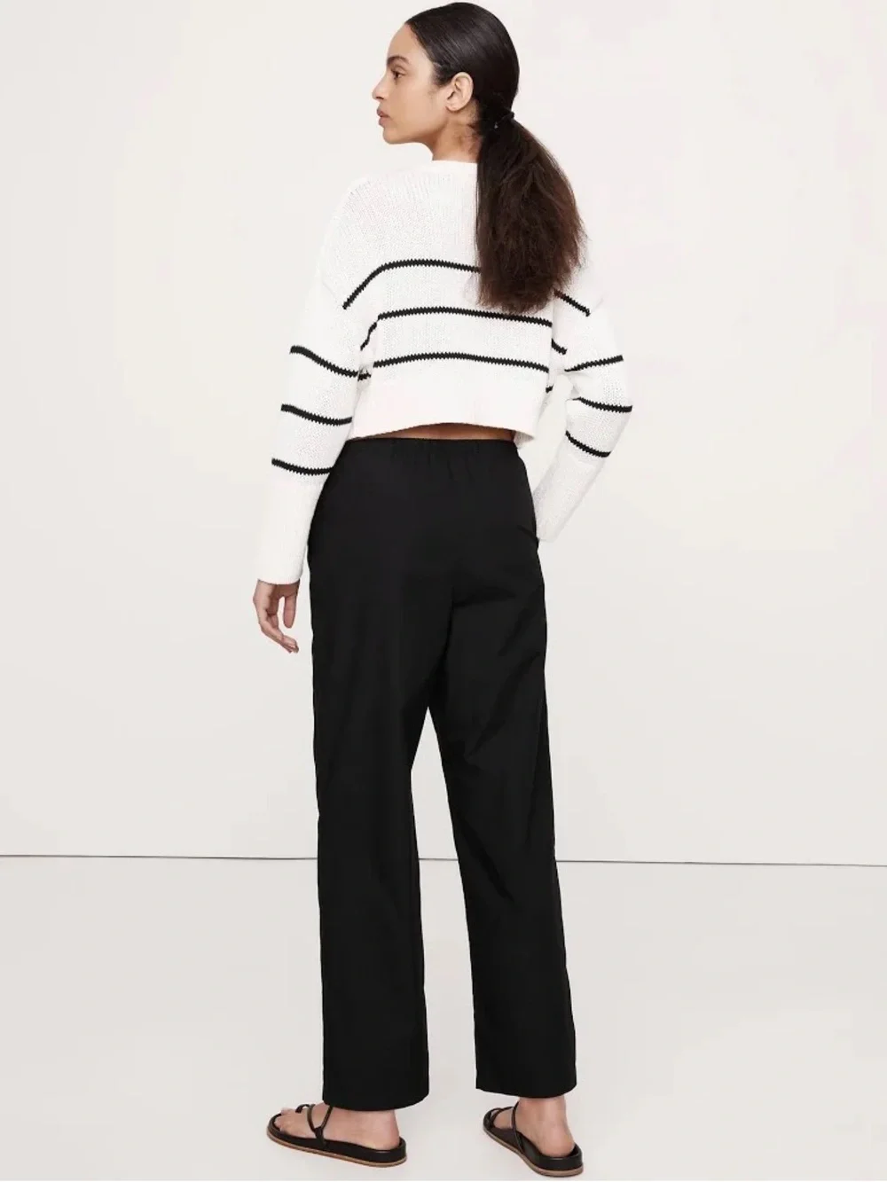 Banana Republic Poplin Pants (XS petite)